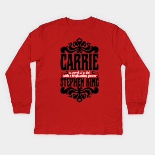 Carrie - King First Edition Series Kids Long Sleeve T-Shirt